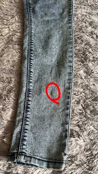 Pantalón vaquero elástico Pull&Bear Talla 38 Y2K