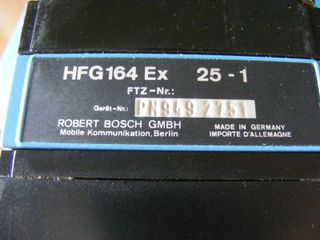 Lotto radio Bosch GSG9 Vintage