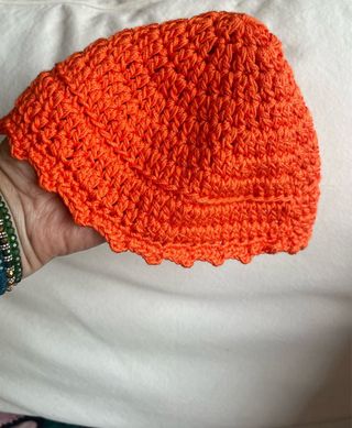 2 Gorros Crochet Estilo Casquete Boho
