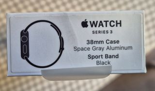 Apple Watch Series 3 GPS 38mm Space Gray Aluminum