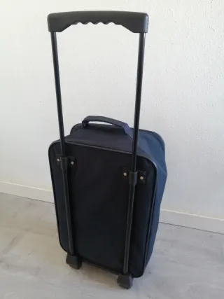 Trolley de viaje a cuadros