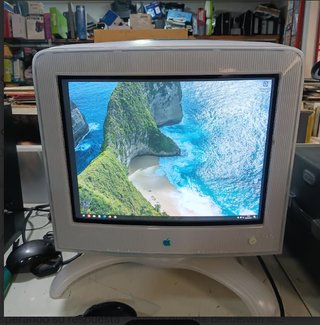 Monitor Apple studio display 17 Azul/Blanco