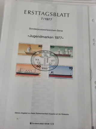 293 Sobres Primer Día Alemania 1975-1983