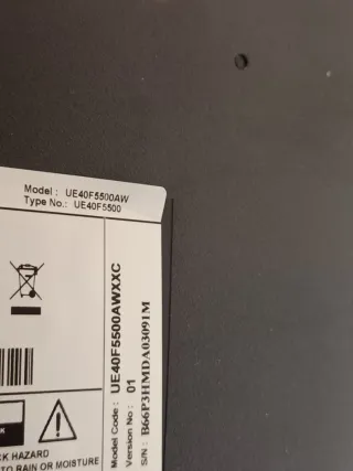 Televisor Samsung 40 UE40f5500AW