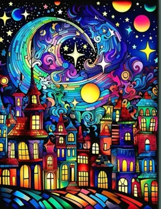 Stampa artistica Notte Magica