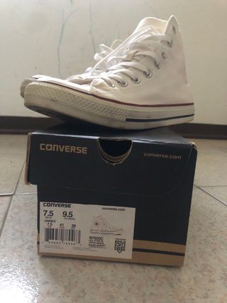 Converse All Star bianche n 41