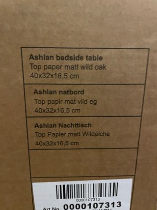 Mesitas Noche Flotantes Madera (2 unid)