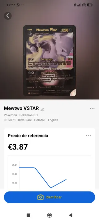 Cada carta tiene su precio Carta Pokémon Charizard