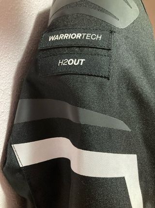 Chaqueta Moto Spidi Negra y blanca