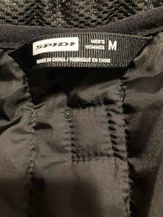 Chaqueta Moto Spidi Negra y blanca