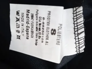 Minifalda cuero negra cremallera delantera Talla S