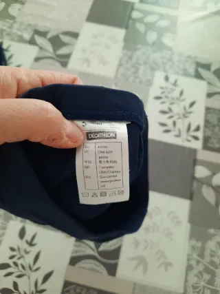 Cuffia piscina Nabaiji blu junior