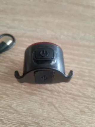 Luz trasera bicicleta USB