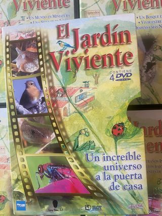 Pack 4 DVD El Jardín Viviente Documental