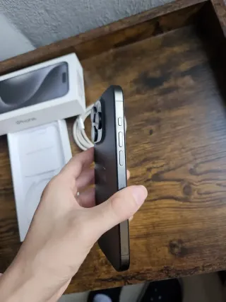 iPhone 15 Pro 256GB Negro/Gris