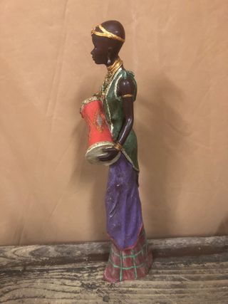 Figura africana decorativa 40 cm