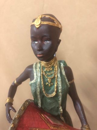 Figura africana decorativa 40 cm