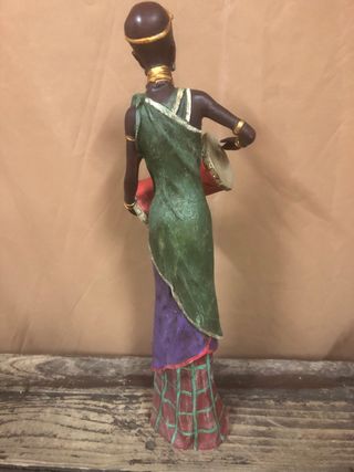 Figura africana decorativa 40 cm