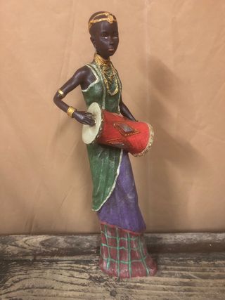 Figura africana decorativa 40 cm