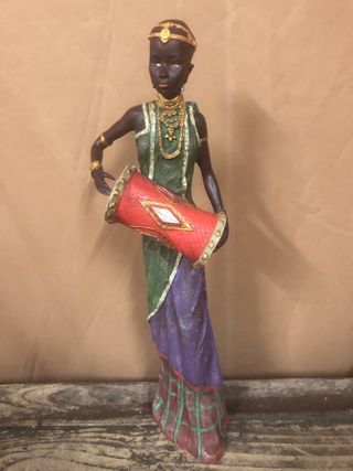 Figura africana decorativa 40 cm
