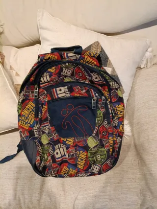 Mochila Totto Grande Estampado Racing