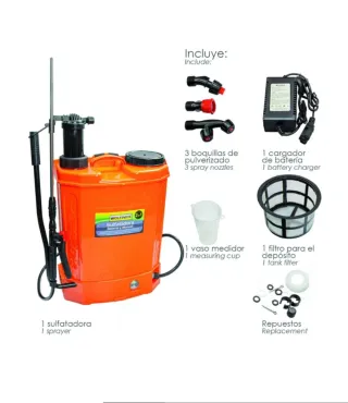 WOLFPACK LINEA PROFESIONAL Sulfatadora Electrica