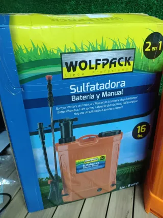 WOLFPACK LINEA PROFESIONAL Sulfatadora Electrica