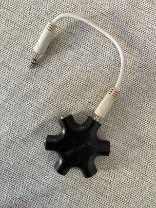 Adaptador divisor audio 3.5mm