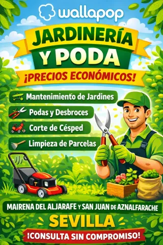 Servicio de jardinería y poda
