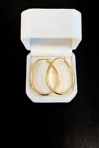 Orecchini in Argento 925, Placcati in Oro 18 kt.