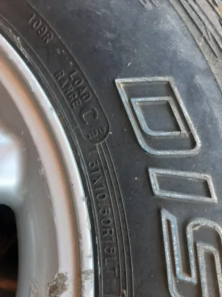 Llantas  y neumáticos Nissan Terrano (4 unidades)