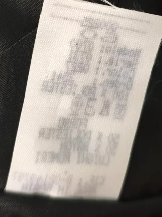 Traje de caballero negro