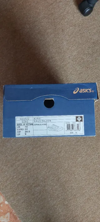 Zapatillas Asics Azul y Plata