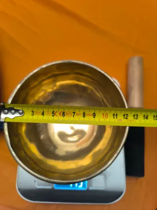 Cuenco Tibetano 7 Metales Hecho a Mano