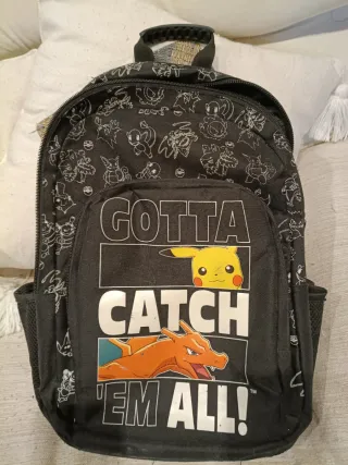 Mochila escolar Pokémon