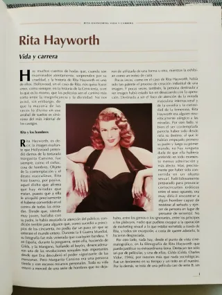 Antología del cine clásico Rita Hayworth