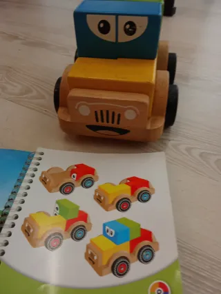 Juegos de madera: OKOIA, Ludo y Coche