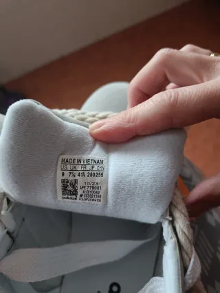 Zapatillas Adidas Unisex Gris y Blanco