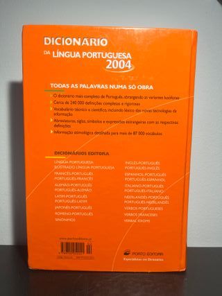 Dicionário da língua portuguesa