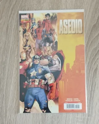 Marvel Asedio 0-5 en grapa