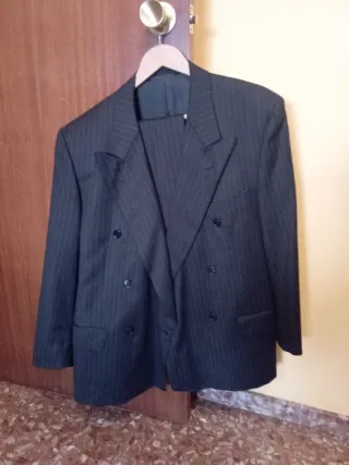 Traje de chaqueta pinstripe