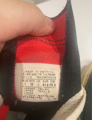 Converse AC/DC Highway to Hell Talla 39