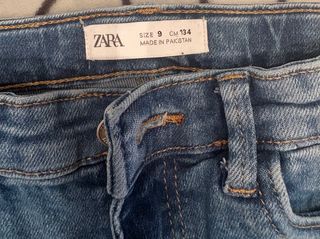Vaqueros niña Zara 9 años