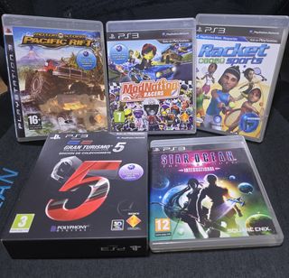 Lote 5 Giochi PS3: GT5, Star Ocean e altro!