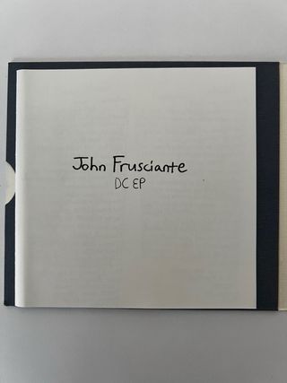 John Frusciante - DC EP (CD Digipack)