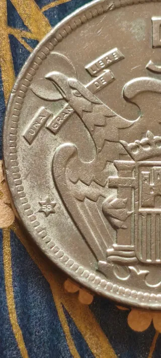 Moneda 50 Pesetas 1957 Estrella 58