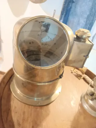 Bitácora Brújula de Barco Antigua