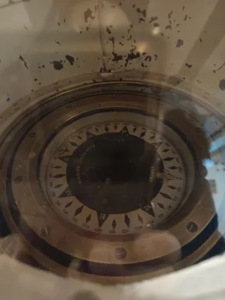 Bitácora Brújula de Barco Antigua