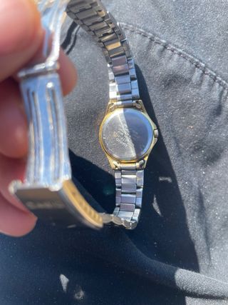 Reloj Casio Dorado y Plateado
