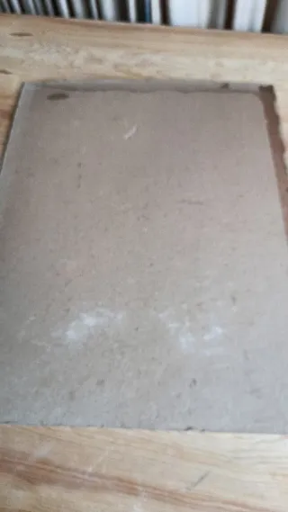 Lámina antigua retrato infantil